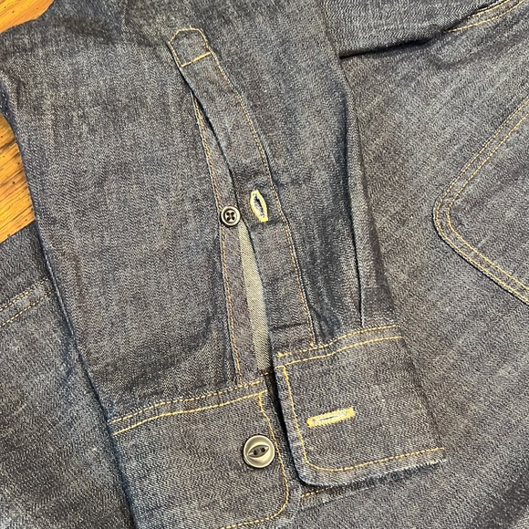 H&M LOGG Jean Button Down Shirt Size XL - Picture 3 of 7